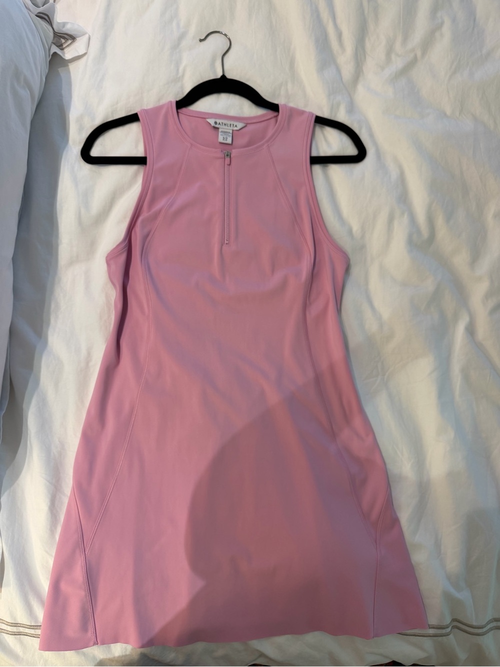 Athleta Pink Sleeveless Tennis Dress Small Petite